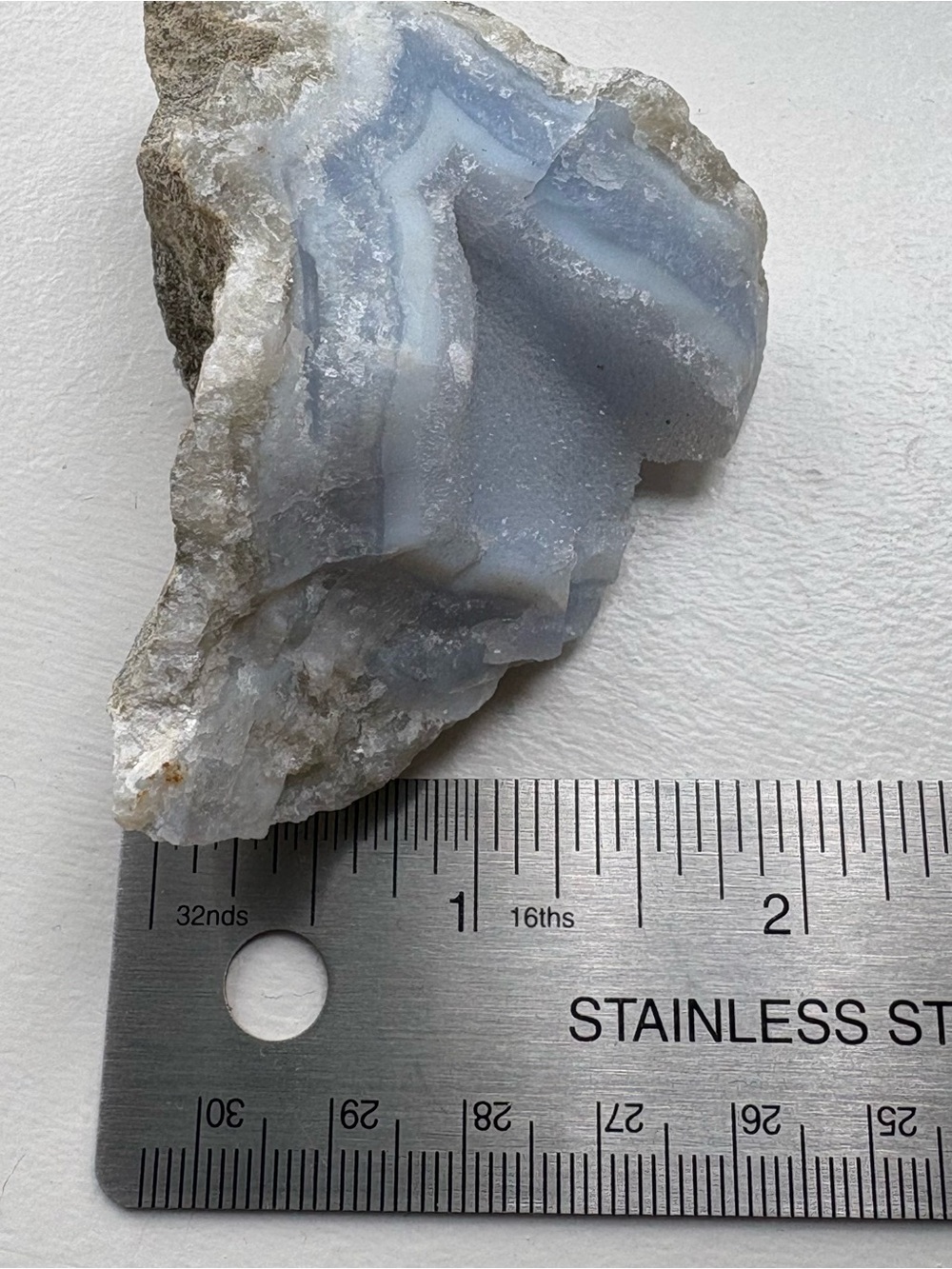 Blue Lace Chalcedony / Agate Raw - Picture 4 of 5